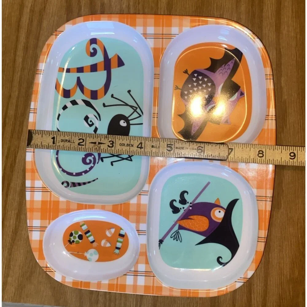 Melamine Ware & Fabulous Home halloween plates
